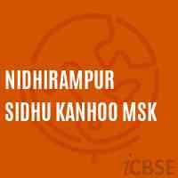 Nidhirampur Sidhu Kanhoo Msk School Logo