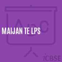 Maijan Te Lps Primary School Logo
