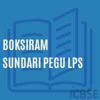 Boksiram Sundari Pegu Lps Primary School Logo