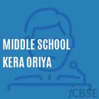 Middle School Kera Oriya Logo