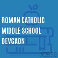 Roman Catholic Middle School Devgaon Logo