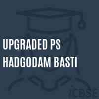Upgraded Ps Hadgodam Basti Primary School Logo
