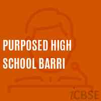 Purposed High School Barri Logo