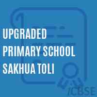 Upgraded Primary School Sakhua Toli Logo
