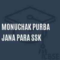 Monuchak Purba Jana Para Ssk Primary School Logo
