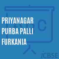 Priyanagar Purba Palli Furkania Primary School Logo