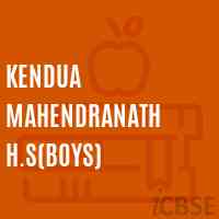 Kendua Mahendranath H.S(Boys) High School Logo