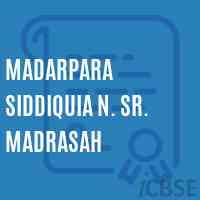 Madarpara Siddiquia N. Sr. Madrasah Middle School Logo