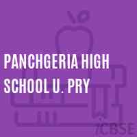 Panchgeria High School U. Pry Logo