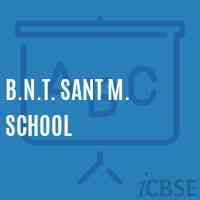 B.N.T. Sant M. School Logo