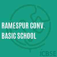 Ramespur Conv. Basic School Logo