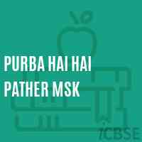 Purba Hai Hai Pather Msk School Logo