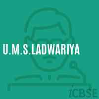 U.M.S.Ladwariya Middle School Logo