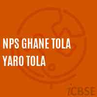 Nps Ghane Tola Yaro Tola Primary School Logo