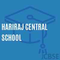 Hariraj Central School Logo