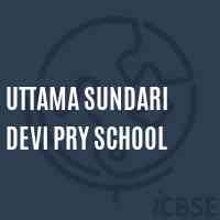Uttama Sundari Devi Pry School Logo