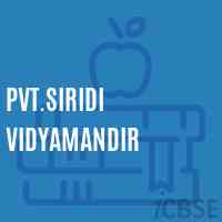Pvt.Siridi Vidyamandir Primary School Logo