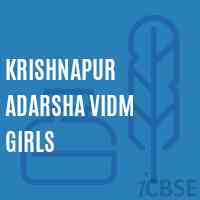 Krishnapur Adarsha Vidm Girls High School Logo