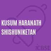 Kusum Haranath Shishuniketan Primary School Logo