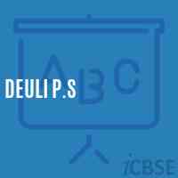 Deuli P.S Primary School Logo