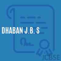 Dhaban J.B. S Primary School Logo