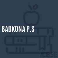 Badkona P.S Primary School Logo
