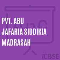 Pvt. Abu Jafaria Siddikia Madrasah Primary School Logo
