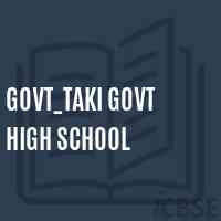 Govt_Taki Govt High School Logo