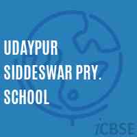 Udaypur Siddeswar Pry. School Logo