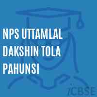 Nps Uttamlal Dakshin Tola Pahunsi Primary School Logo