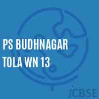 Ps Budhnagar Tola Wn 13 Primary School Logo