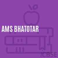 Ams Bhatotar Middle School Logo