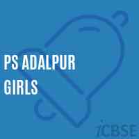 Ps Adalpur Girls Primary School Logo