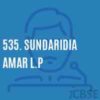 535. Sundaridia Amar L.P Primary School Logo