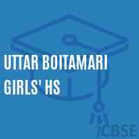 Uttar Boitamari Girls' Hs Secondary School Logo
