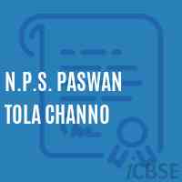 N.P.S. Paswan Tola Channo Primary School Logo