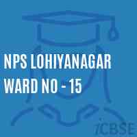 Nps Lohiyanagar Ward No - 15 Primary School Logo