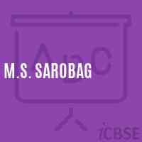 M.S. Sarobag Middle School Logo