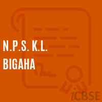 N.P.S. K.L. Bigaha Primary School Logo