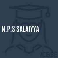 N.P.S Salaiyya Primary School Logo