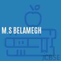 M.S Belamegh Middle School Logo