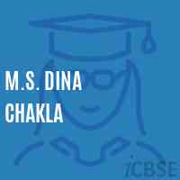 M.S. Dina Chakla Middle School Logo