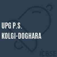 Upg P.S. Kolgi-Doghara Primary School Logo