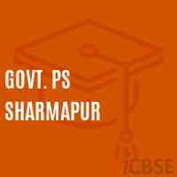 Govt. Ps Sharmapur Primary School Logo