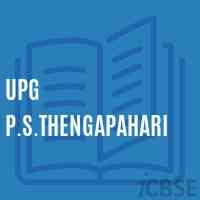 Upg P.S.Thengapahari Primary School Logo