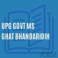 Upg Govt Ms Ghat Bhandaridih Middle School Logo