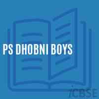 Ps Dhobni Boys Primary School Logo
