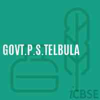 Govt.P.S.Telbula Primary School Logo