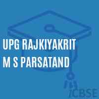 Upg Rajkiyakrit M S Parsatand Middle School Logo