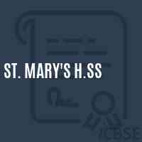 St. Mary'S H.Ss High School Logo